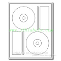 200 CD/DVD Label sticker ,2up, media laser label